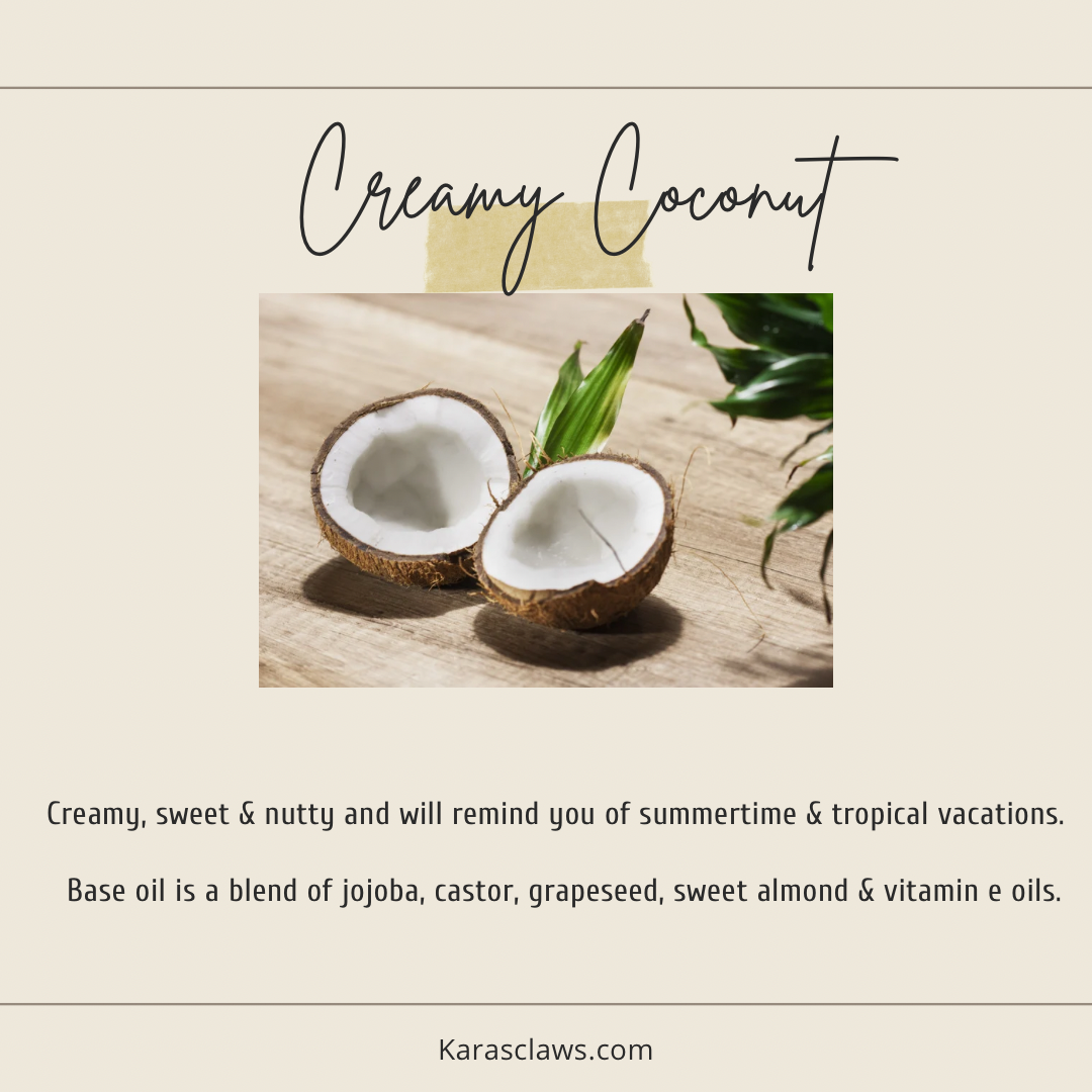 Creamy Coconut Cuticle Oil
