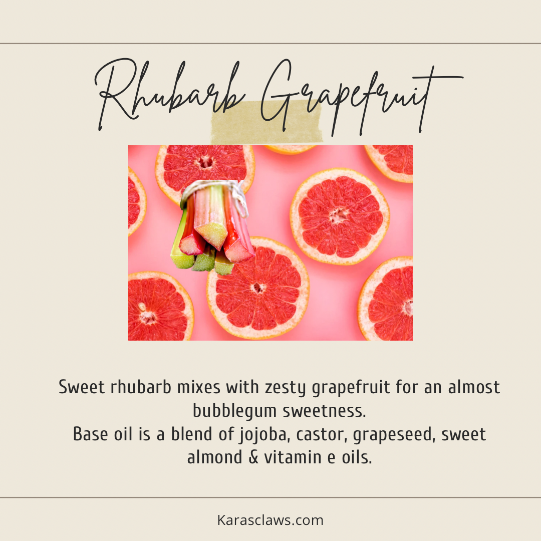 Rhubarb Grapefruit